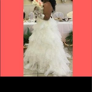 Plus sized Wedding Gown